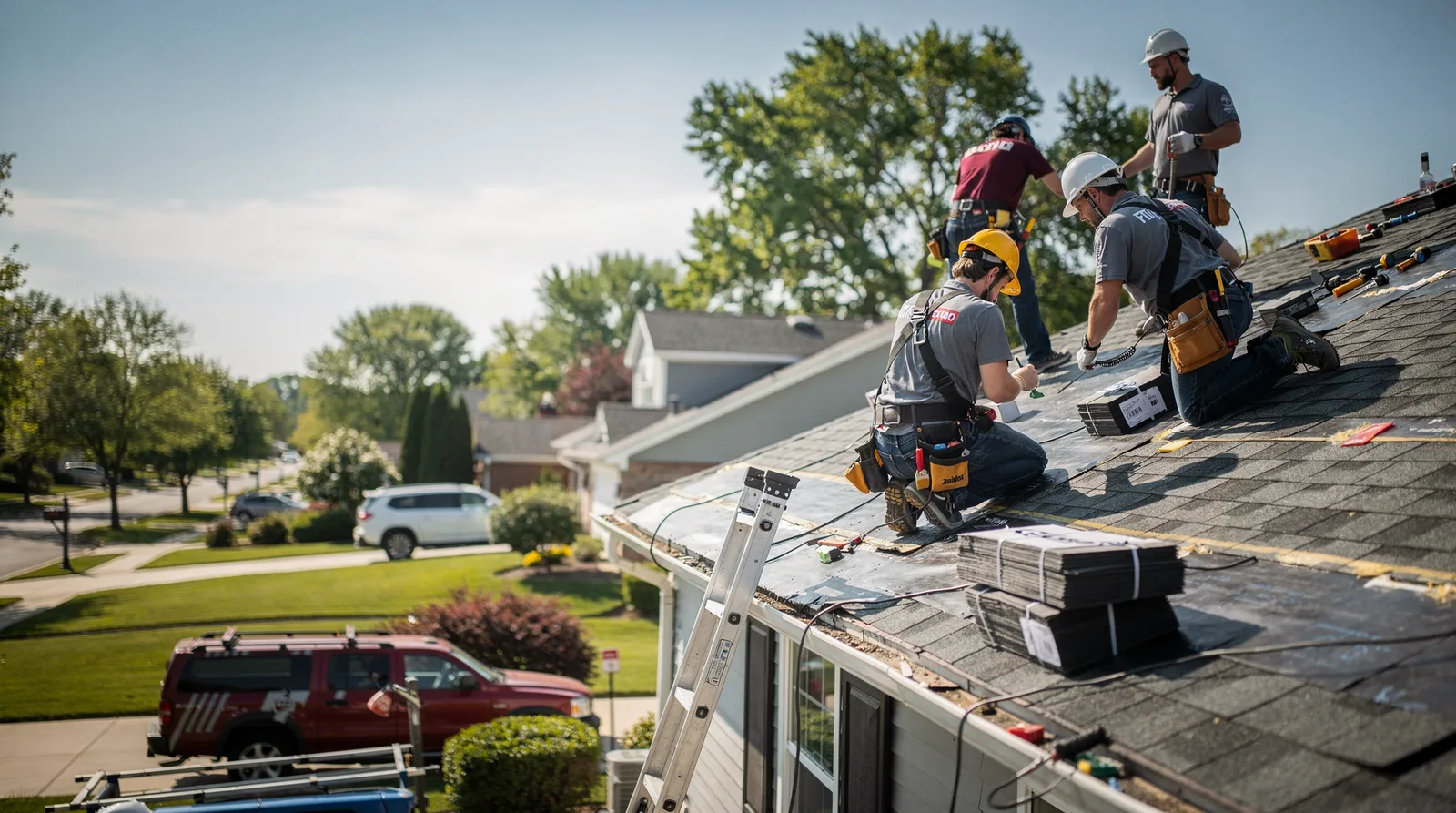 Roof Repair in Petersburg, IL around you